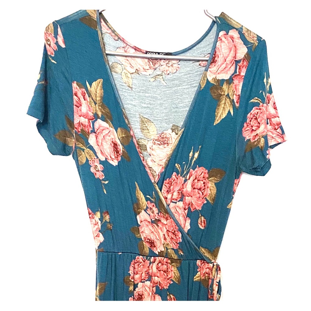 Floral Dress Long size large